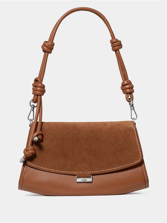 kate spade Handbags - Kate Spade Ali Suede Shoulder Bag Warm Gingerbread